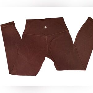 Brown Lululemon Leggings